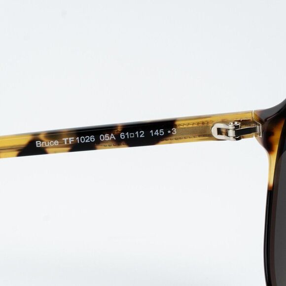Tom Ford BRUCE Women Sunglasses Havana Smoke Pilot FT1026/S 05A NEW AUTHENTIC